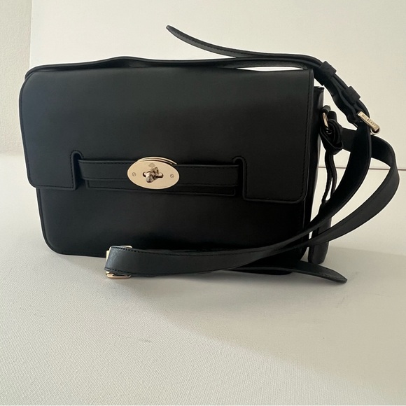 Mulberry bayswater black leather crossbody handbag - Picture 9 of 9